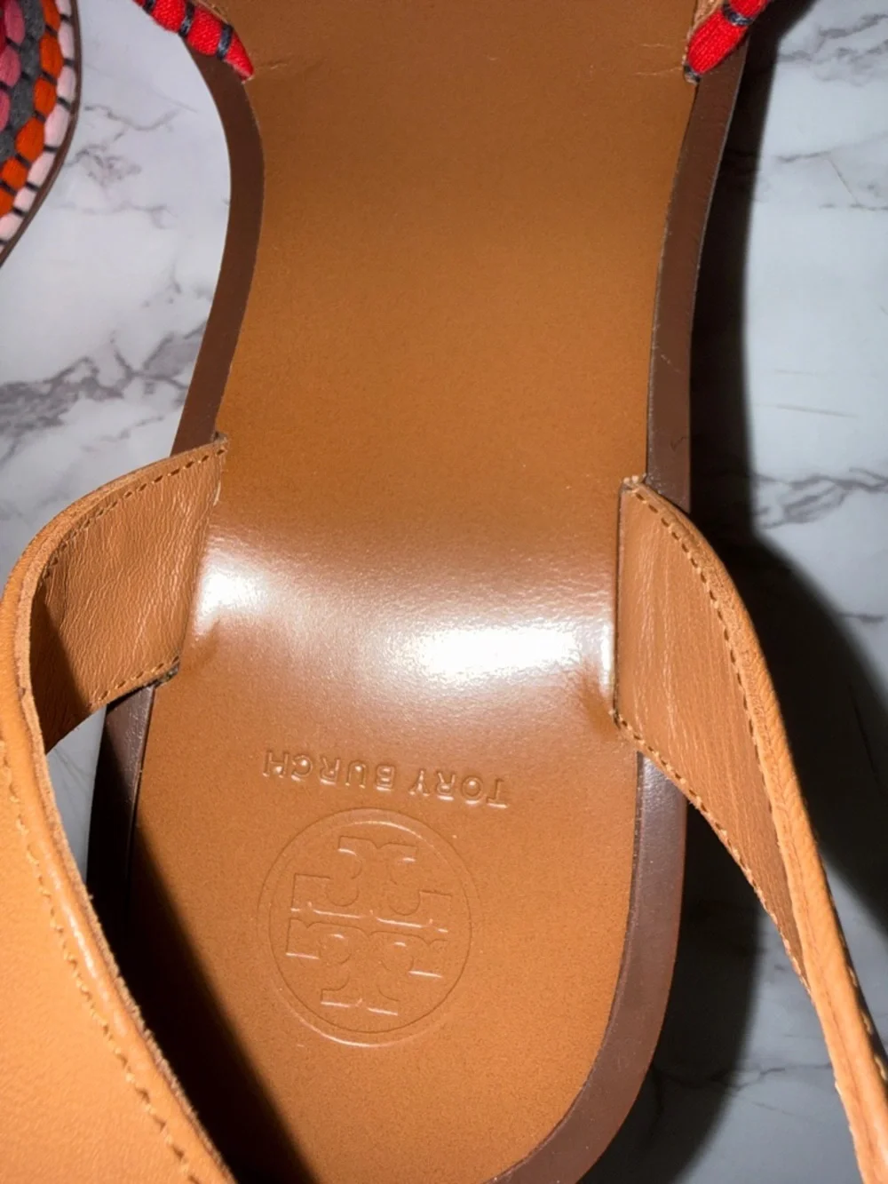Tory Burch Paloma Platform Sandals - size 8